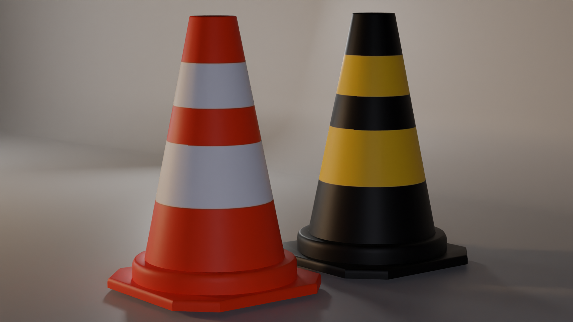 3D Traffic cone