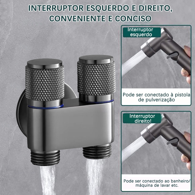 Angle Valve Quick Opening Rotary Switch Stainless Steel Washing Machine Faucet Registro Maquina Lavar Roupa Louca Jardim