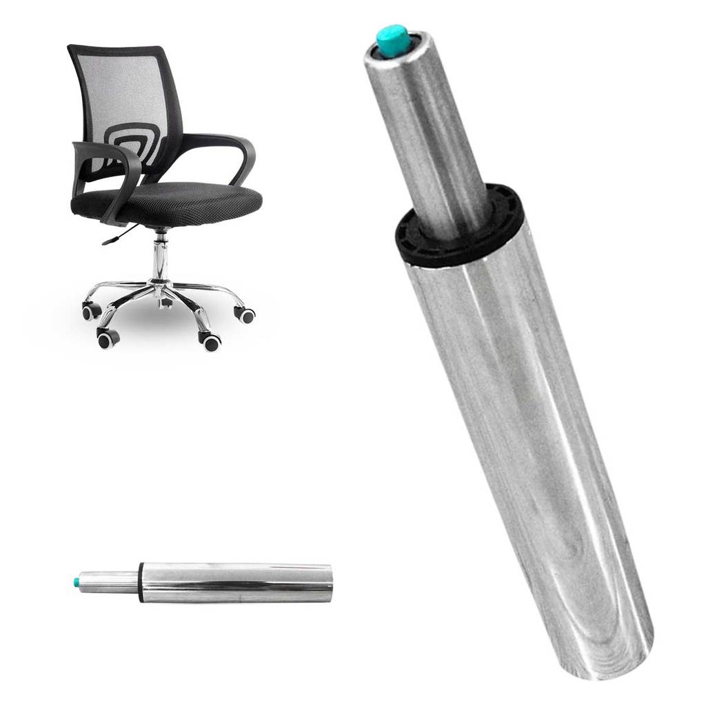 Pistao Gas Cadeira Escritorio Regulagem Ajuste de Altura Home Office Casa Trabalho Estudo Cromado Resistente