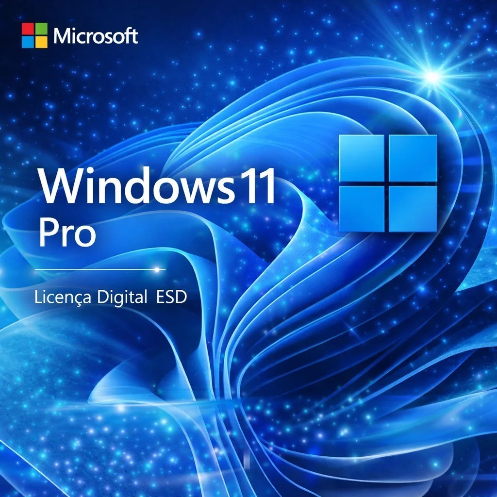 Chave Licença de Ativação Original Vitalícia Windows 11 Pro Retail - Envio Rapido