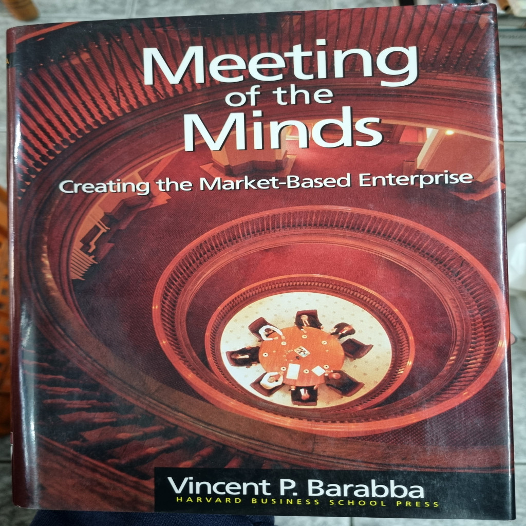 Meeting od the minds autor Vincent P. Barabba