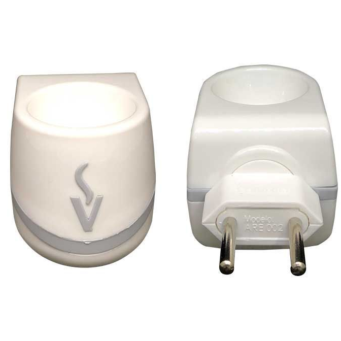 DIFUSOR ELÉTRICO DE ACRÍLICO VIA AROMA BRANCO 1008-A