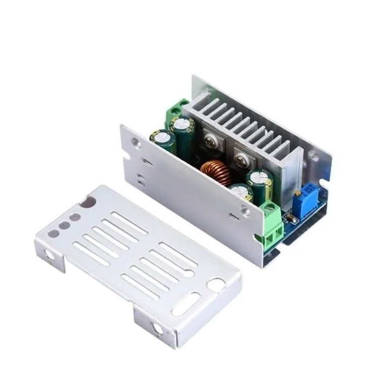 Conversor De Tensão Fonte Dc Cc Step Down 200w 12v 24v 36v regula a tensão de saída de qualquer fonte até 60V DC