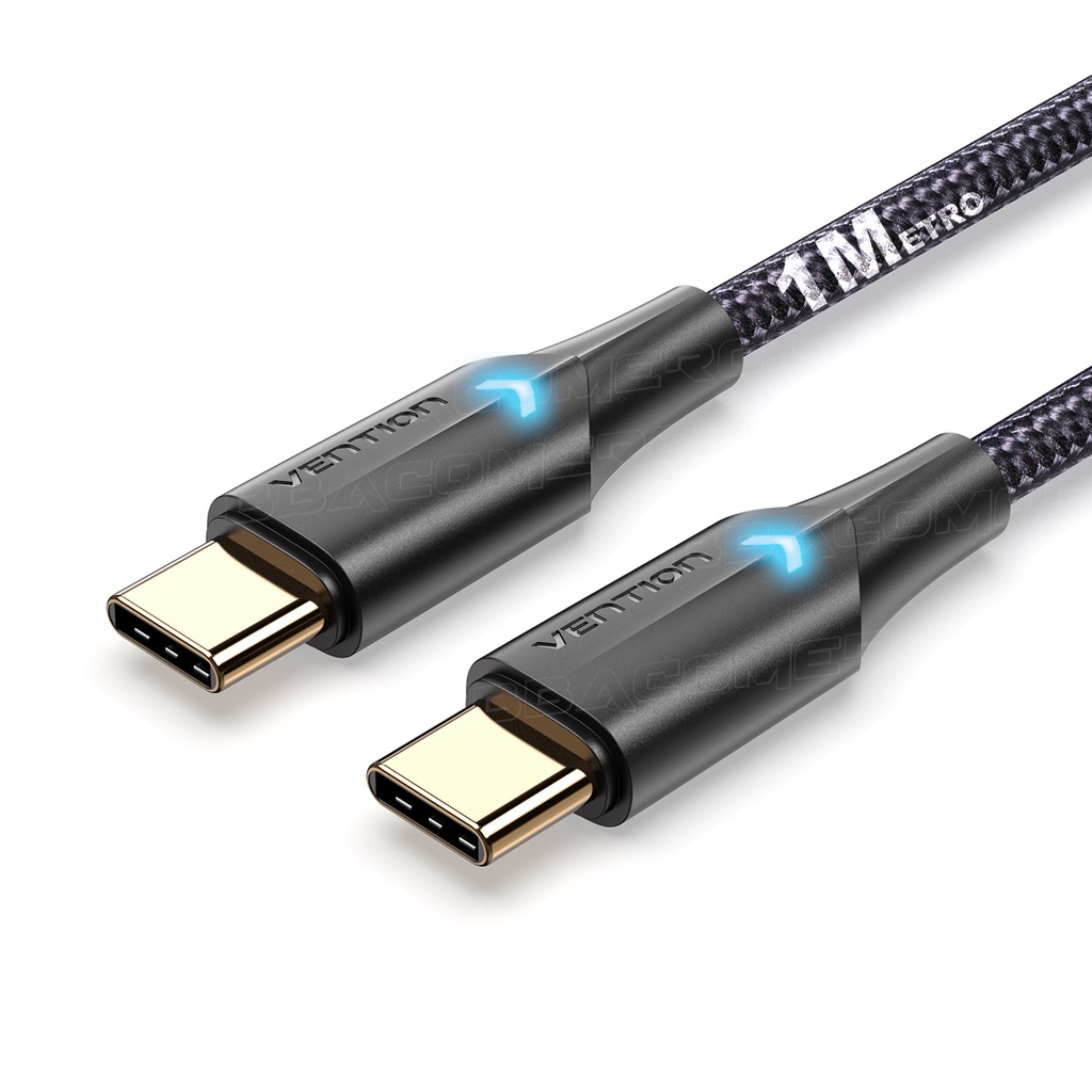Cabo Carregador USB Tipo C Carreg Turbo 3a Transfer Dados 1m