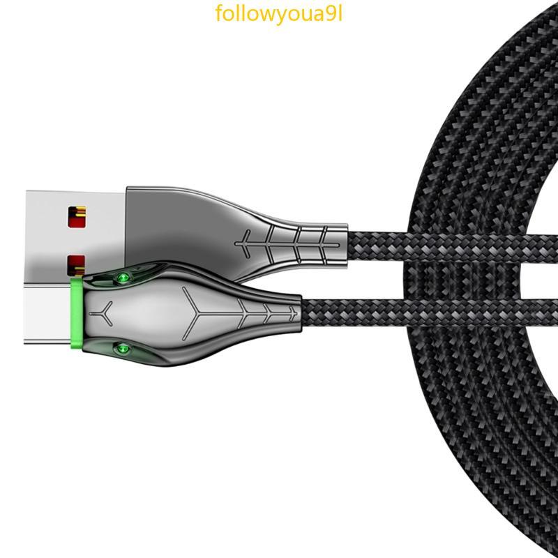 Fol 30cm 1M 2M 3 0M Náilon Trançado Tipo C Alimentação Adaptador 7A Carregamento Velocidade Rápida E Transfer