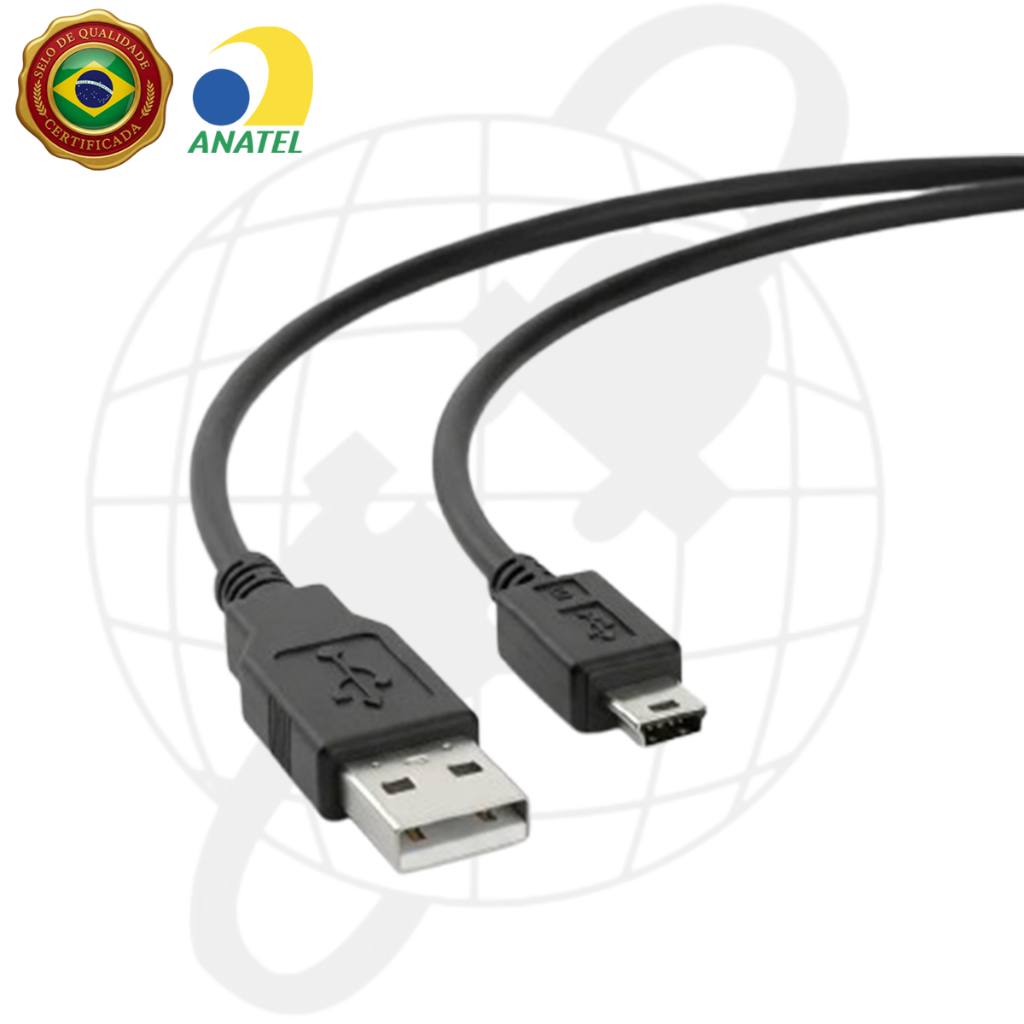 Cabo USB X V3 Carregador Caixa de Som MP3 Rádio 2 Metros