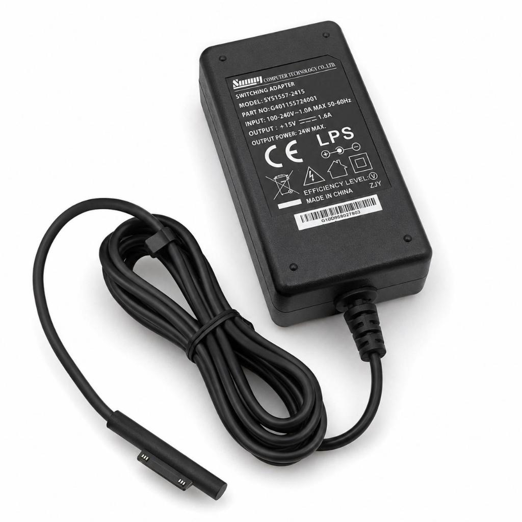Carregador Para Microsoft Surface Pro 5 Pro 6 15v 2,58a 44w