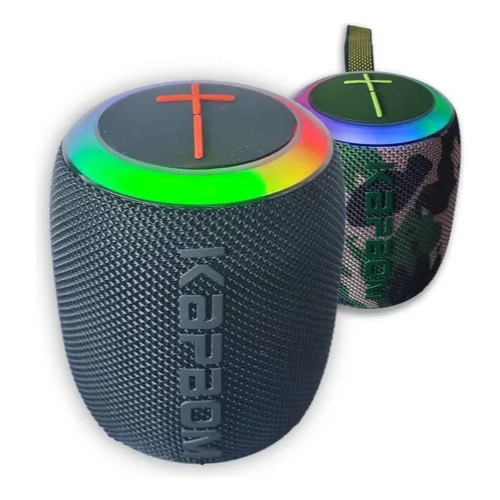 Caixa de Som Bluetooth KA-8881 à Prova d’Água 7W Bateria 1200mAh Portátil Potente Outdoor