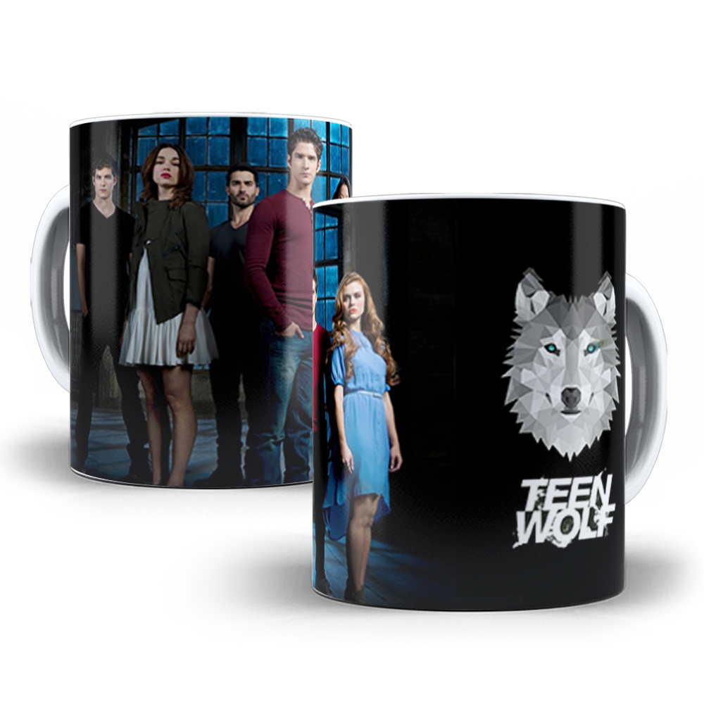 Caneca Teen Wolf Série Modelo 6