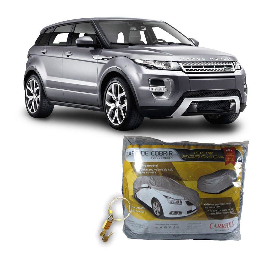 Capa Protetora Land Rover Evoque com cadeado (XM264)