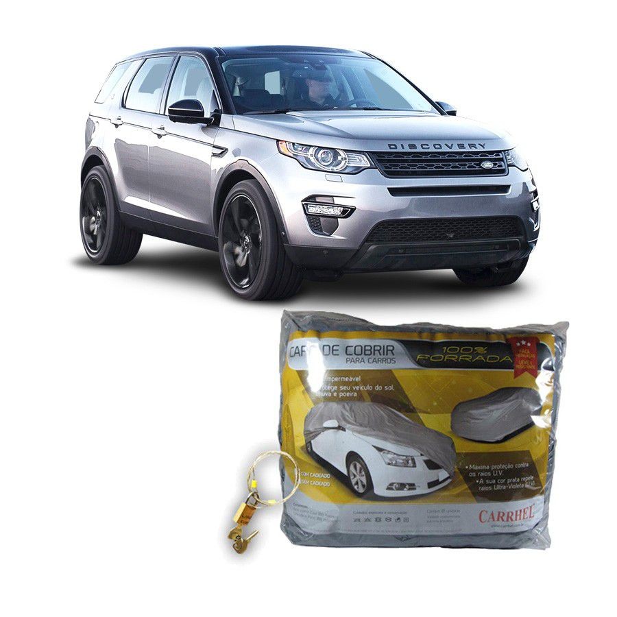 Capa Protetora Land Rover Discovery com cadeado (XGG301)
