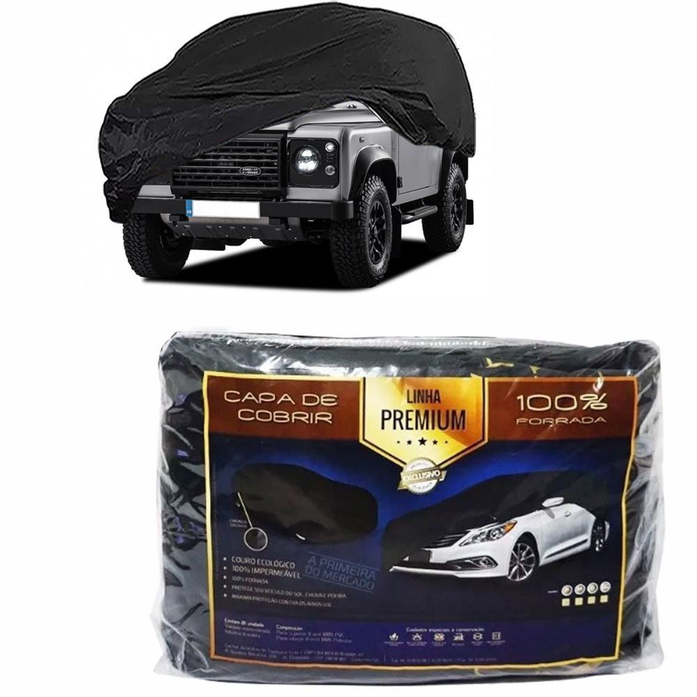 Capa Couro cobrir Land Rover Defender Impermeável Forrada (XGG313)