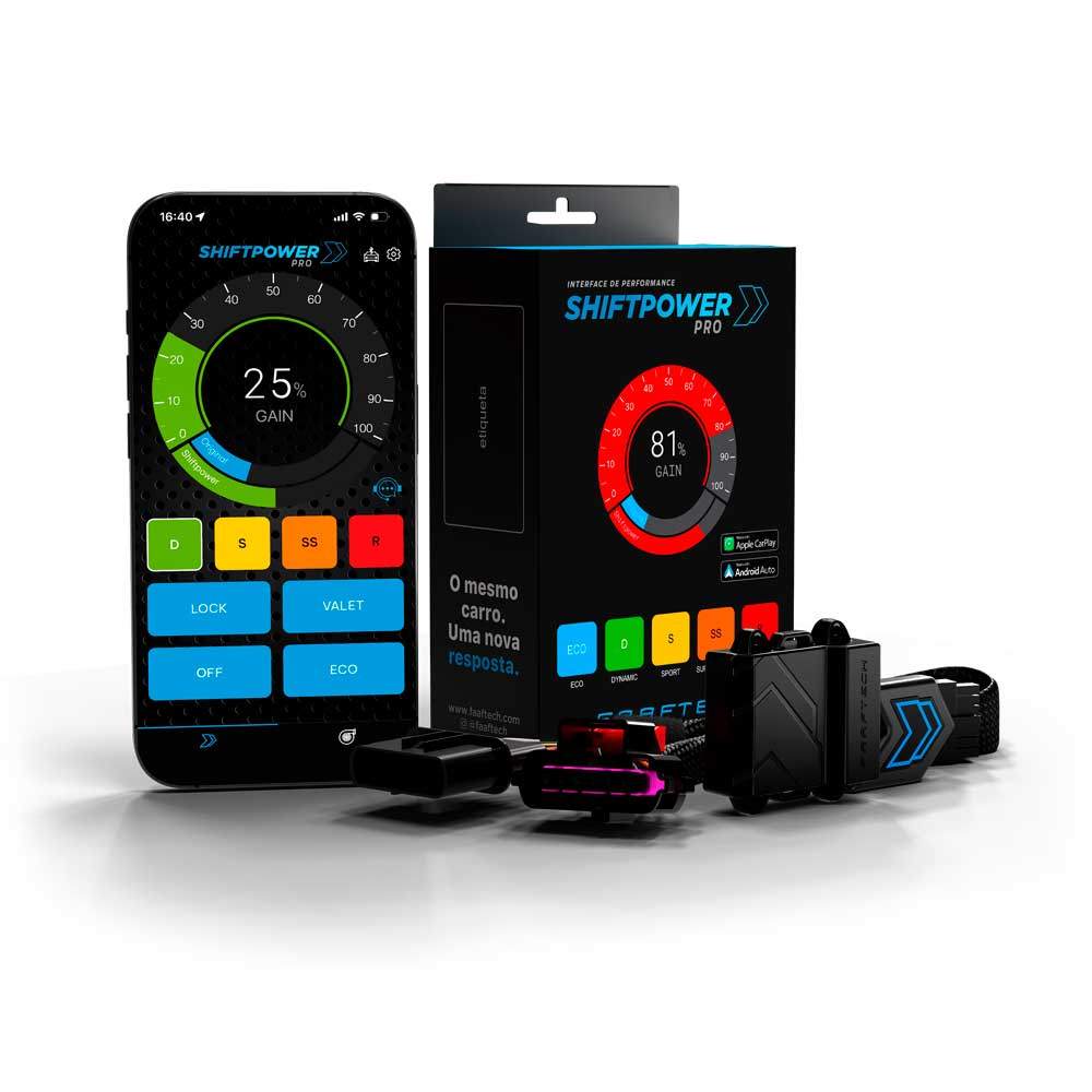 Pedal Shiftpower PRO Alta Performance Acelerador Faaftech FT-SP28PRO - Hyundai, Genesis, Kia e Leapmotor