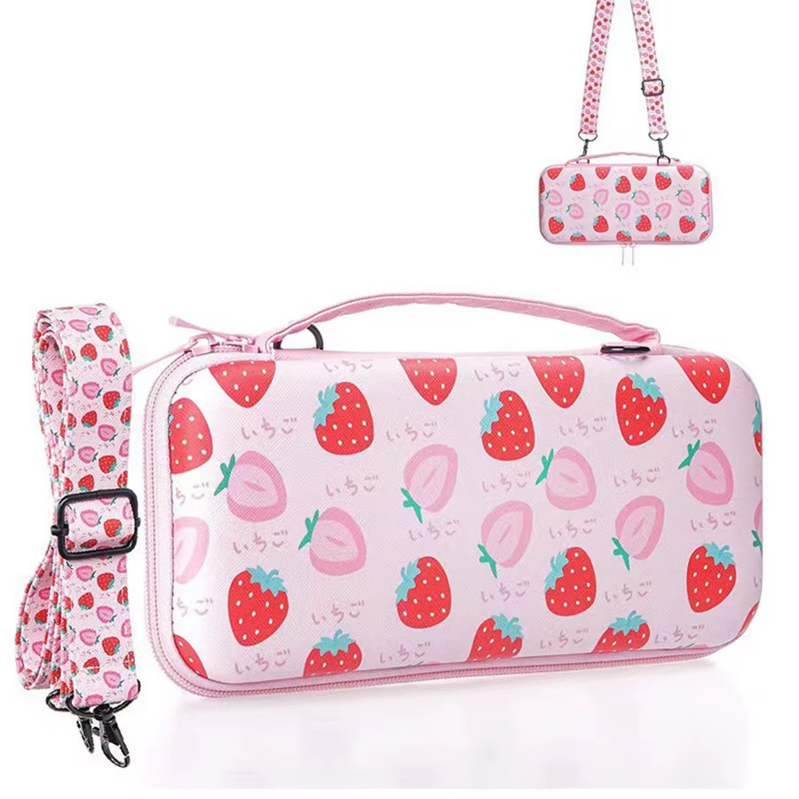 Bolsa De Ombro Popular Feminina Diagonal Cruz , Para Switch lite & OLED Portátil Caso De Viagem Saco De Armazenamento De