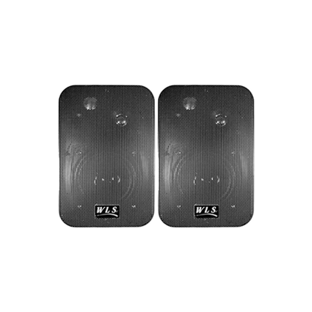 PAR DE CAIXAS DE SOM PASSIVA WLS 50W M4 C/SUP PRETA