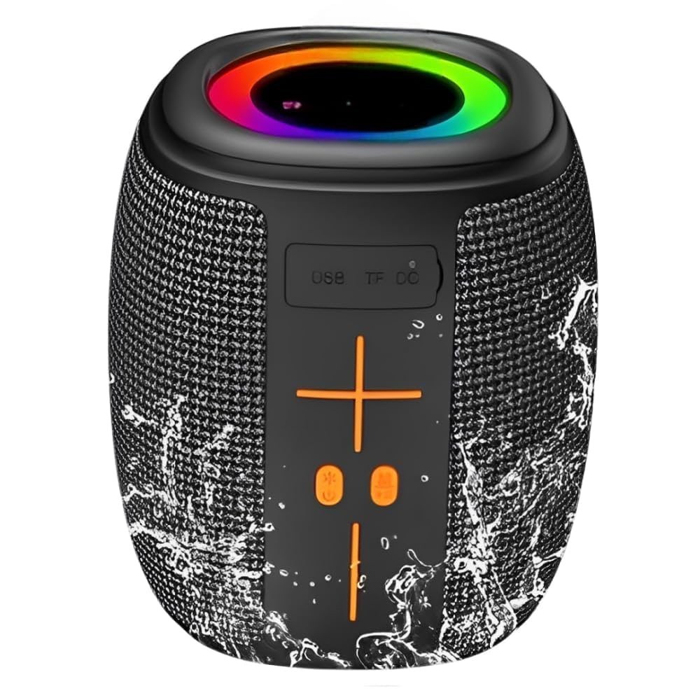 Caixa De Som Portátil Bluetooth 50W - KAPBOM KA-8596 Com Luz RGB E TWS Elbarto Store