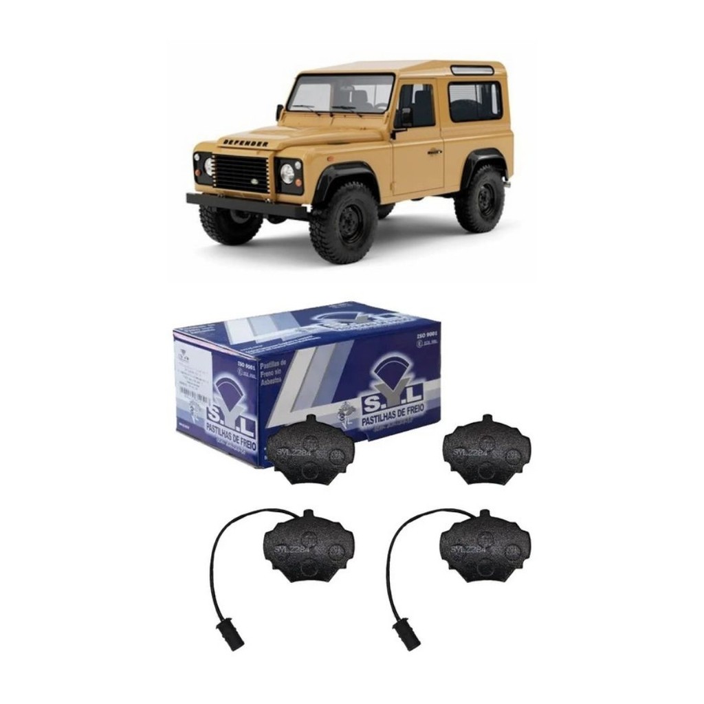 Pastilha Freio Traseiro Land Rover Defender 90/110/130 2.5 3.5 2000...