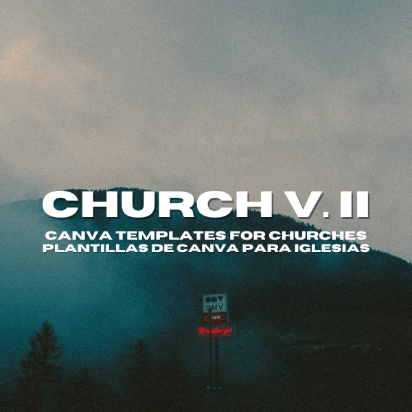 Church V. II | Canva templates for churches - Plantillas de Canva para iglesias