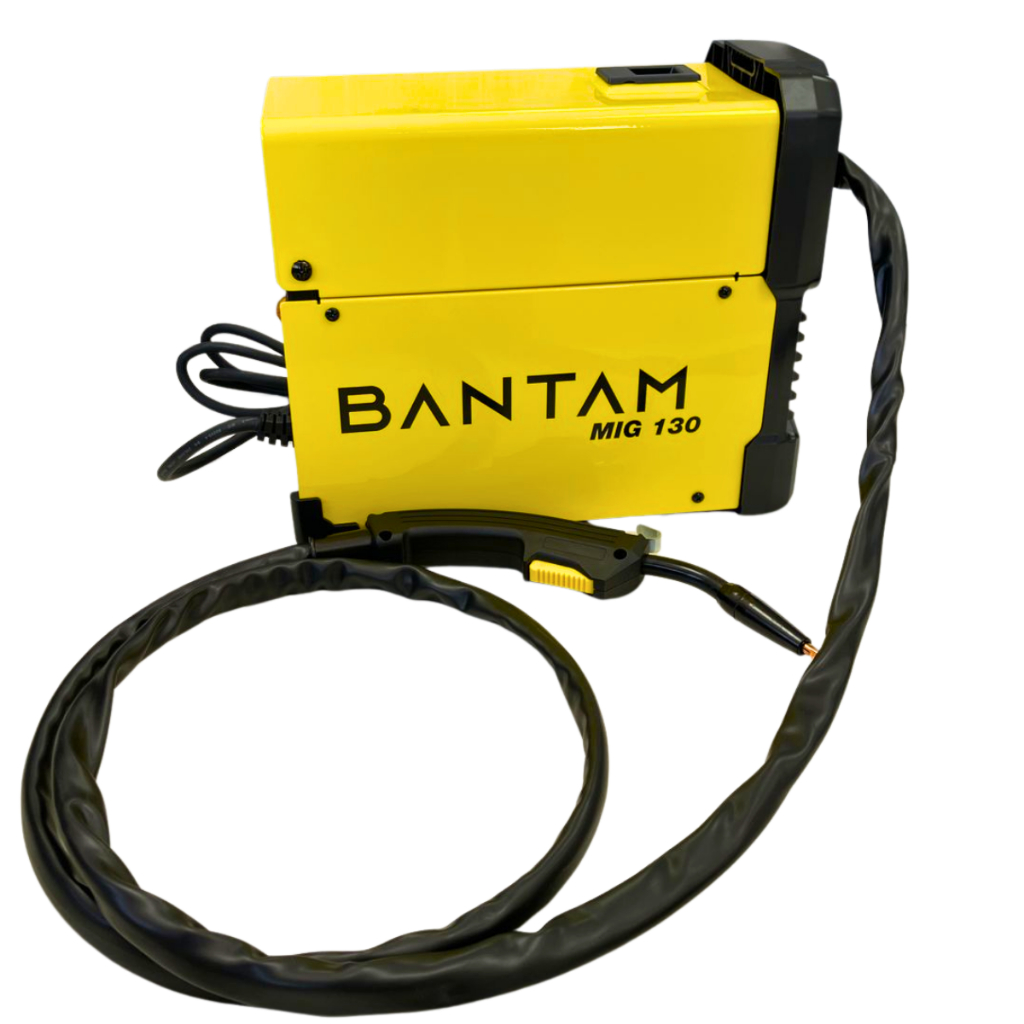 Maquina de Solda Mig Sem Gás Esab Bantam 130 Com Tocha Bivolt 110/220V 130A
