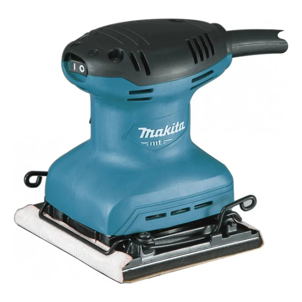 Lixadeira Orbital 180w 112 X 102 Mm - M9200b Makita 127v Azul-turquesa 50/60