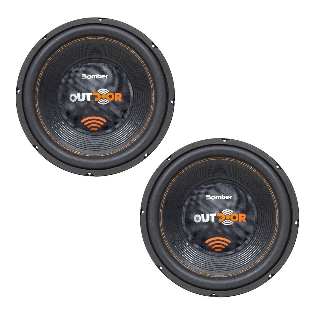 Par Subwoofer 12  Bomber Outdoor 500 Watts Rms 4 Ohms