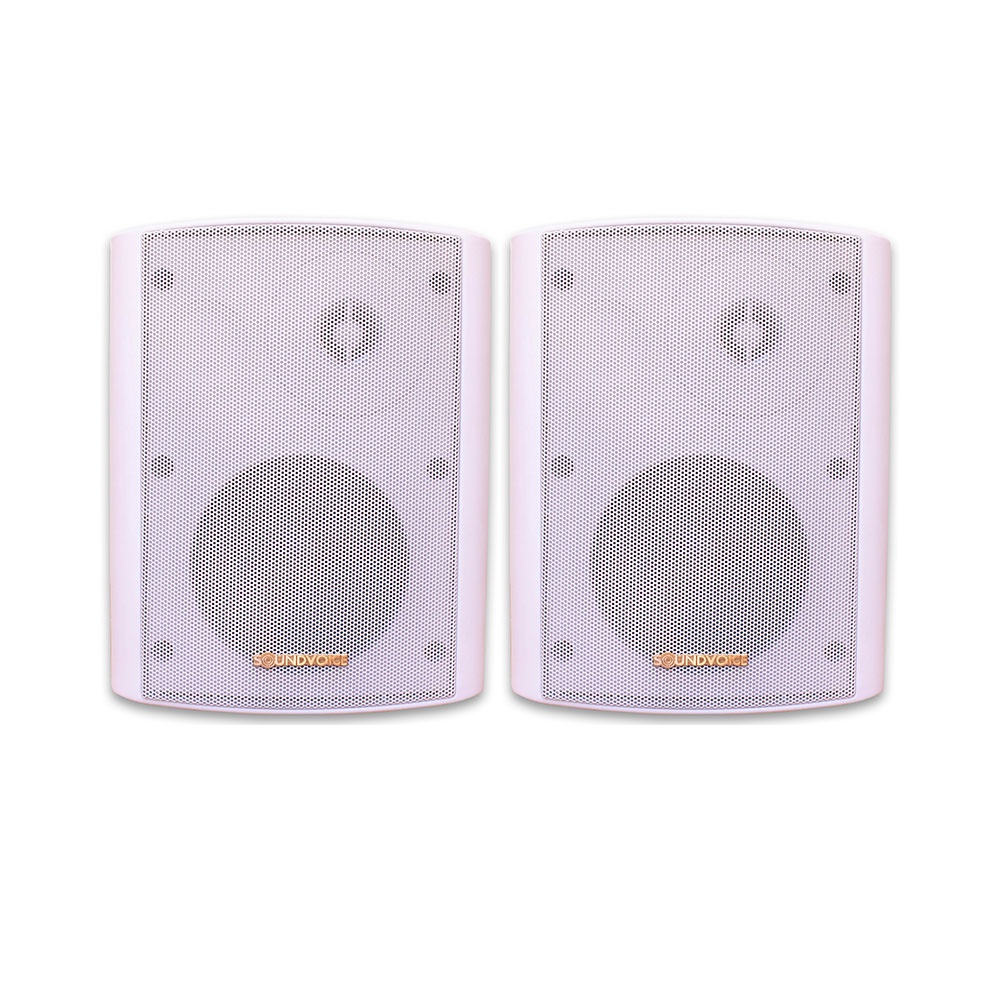 Par de Caixas Acústica Passiva Soundvoice Outdoor OT40B Branca - AP0337P-C