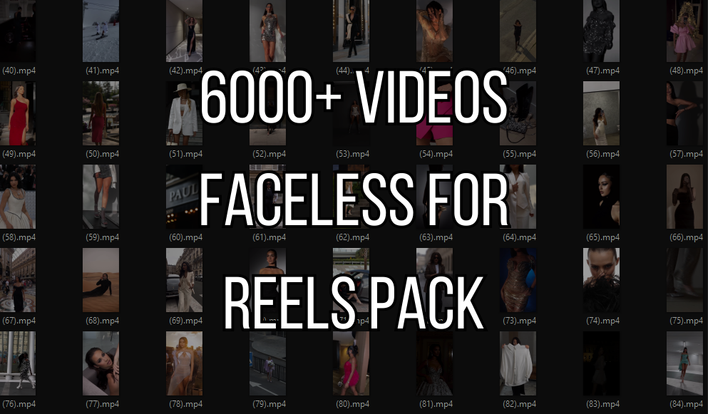 6,000+ ready-to-use videos for faceless content