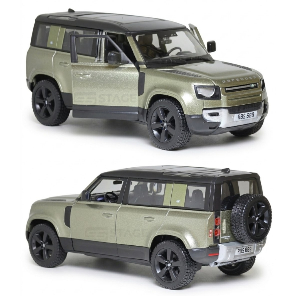 Miniatura De Ferro Land Rover Defender 110 2022 18cm 1/24