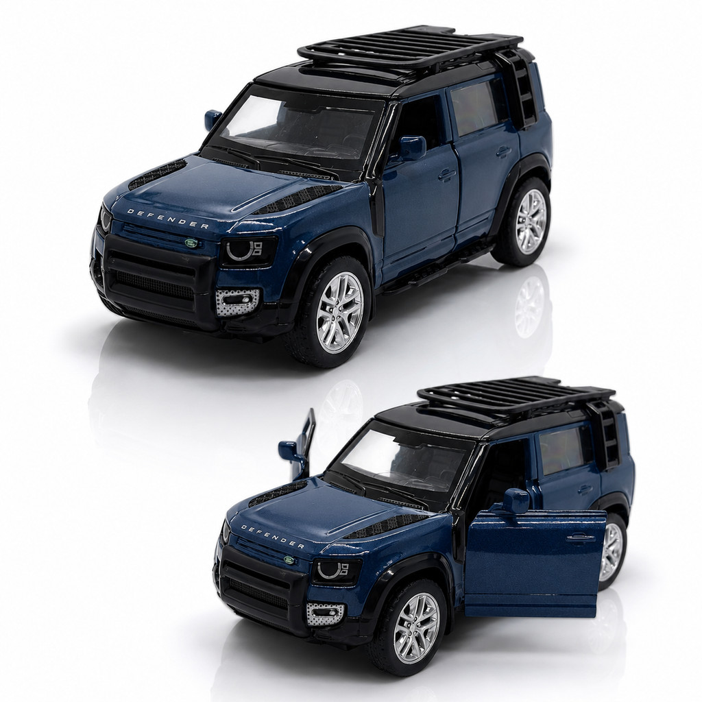 Miniatura Land Rover Defender 110 2020 Em Metal 12 CM Colecionável