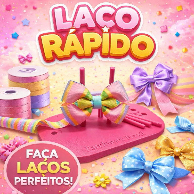 ? APARELHO GABARITO DE TEAR PARA FAZER LAÇO FITA LAÇO RÁPIDO?