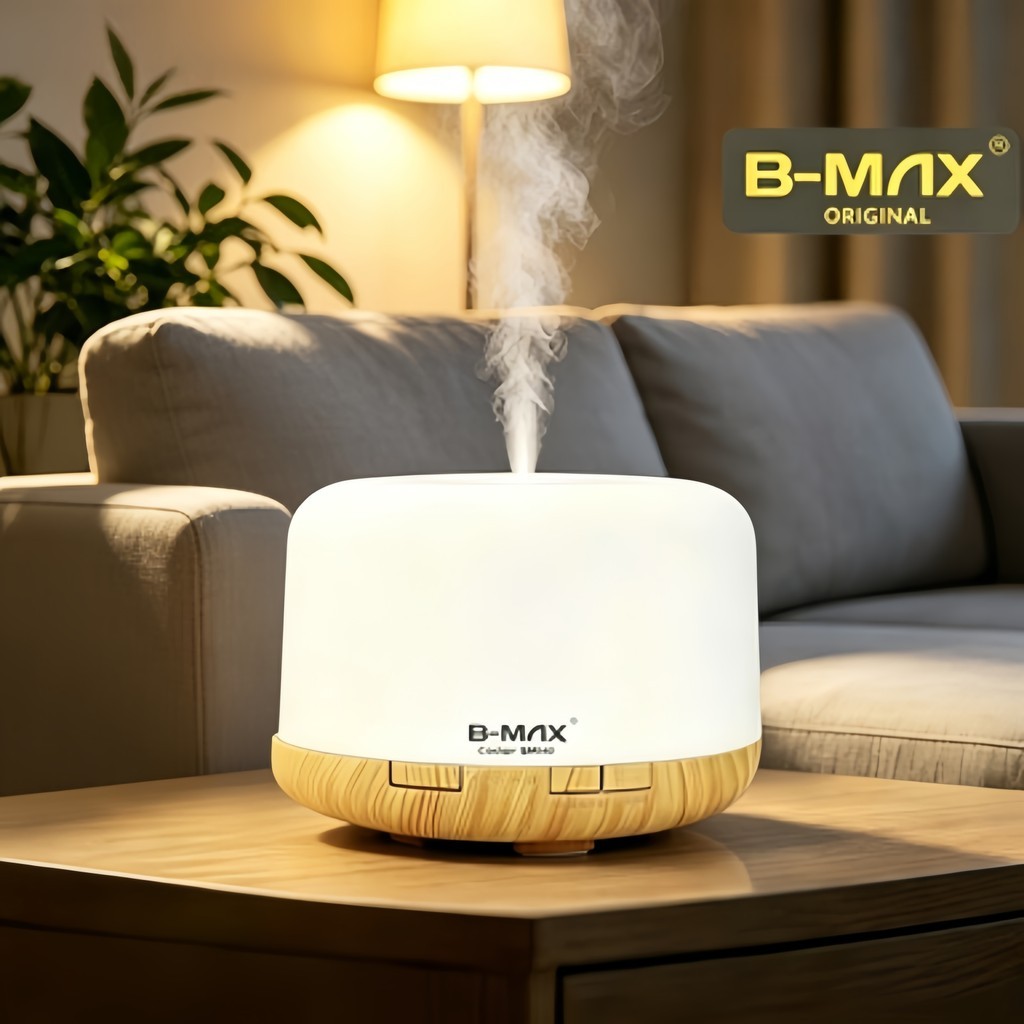 Ultrasonic Aroma Diffuser Humidifier White Style with 7 Color Led with Control