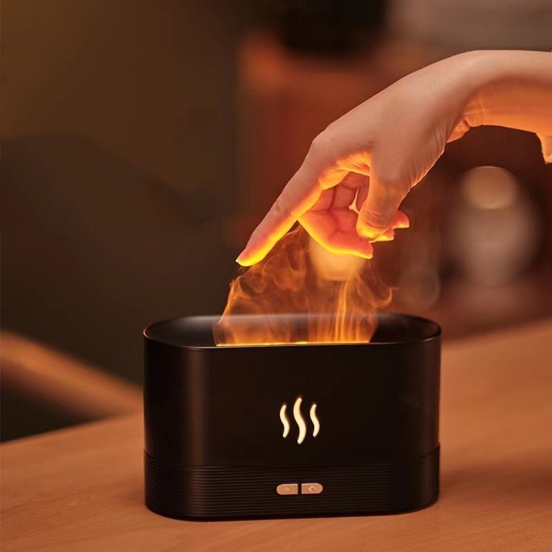 2024 Umidificador De Ar Difusor De Aroma Aromaterapia 200 Ml USB Ultrasonic Óleo Essencial Quarto Fragrância -BUSCABUSCABR
