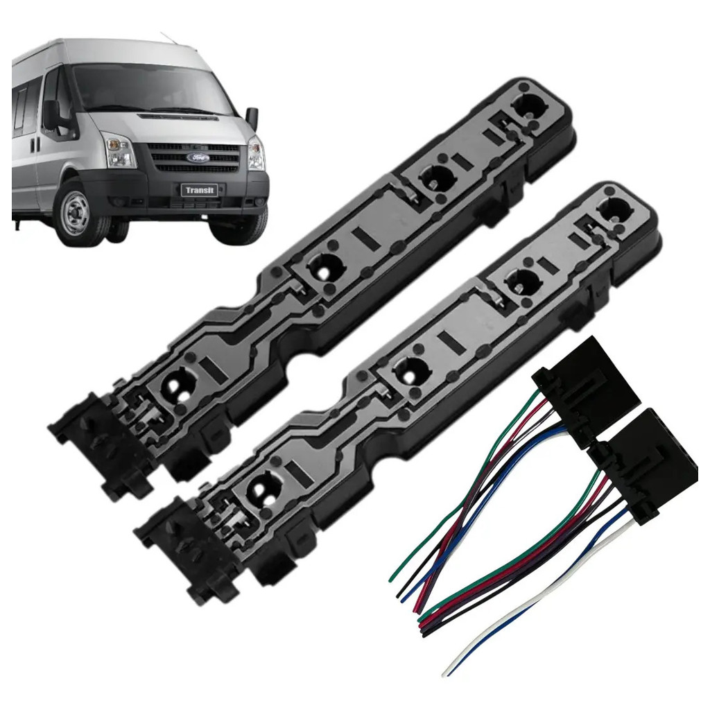 Kit Soquete/ Conectores Lanterna Traseira Ford Transit 08/13
