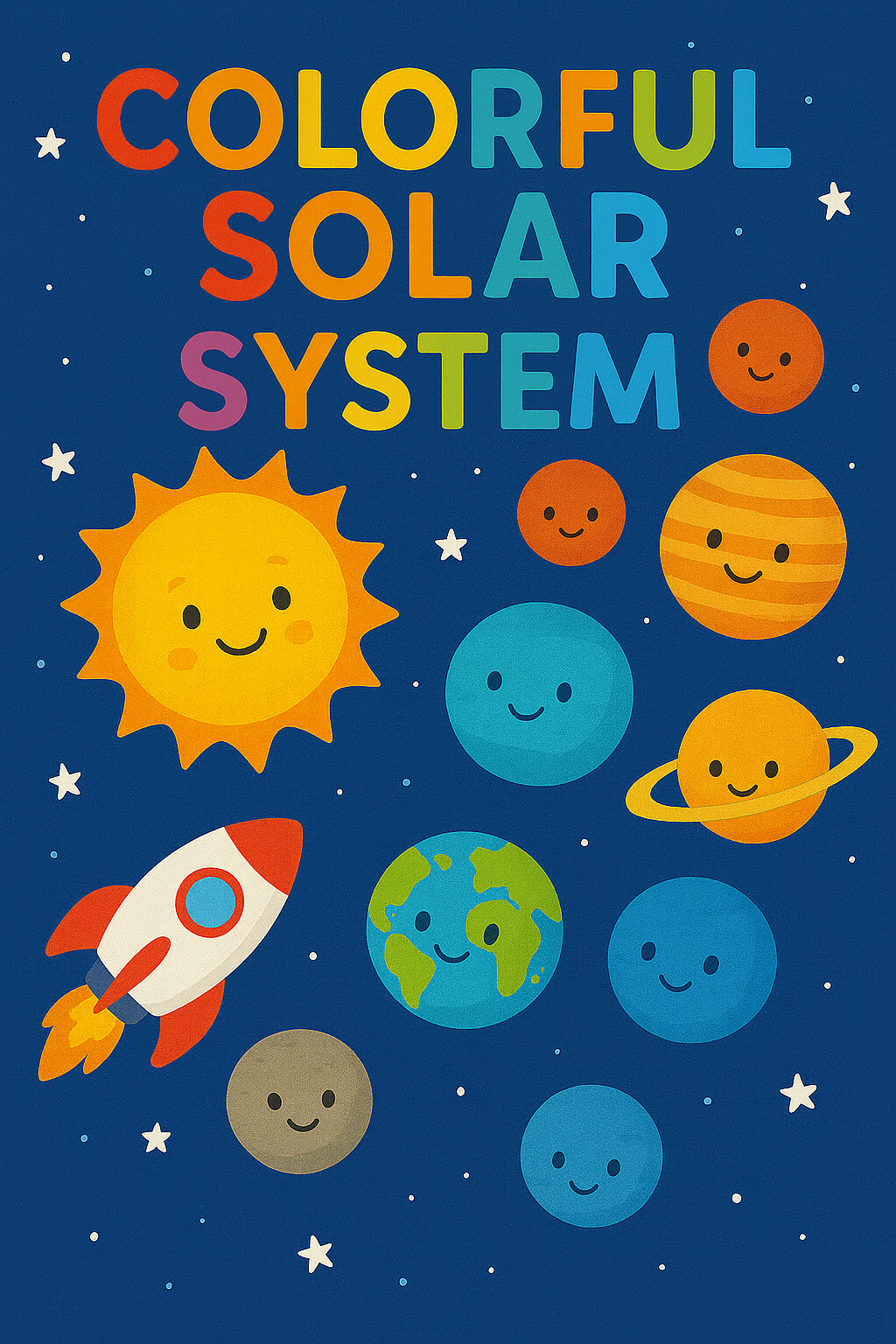 SOLAR SYSTEM COLORING BOOK