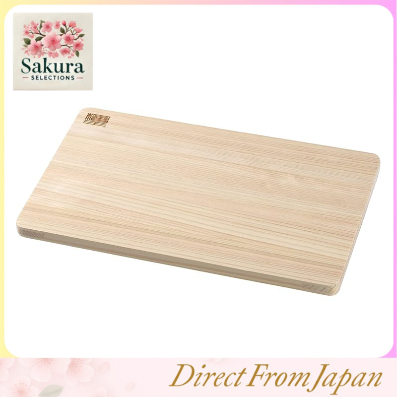Tábua de corte de madeira Hinoki, própria para lava-louças, fabricada no Japão, vários tamanhos com suporte opcional.