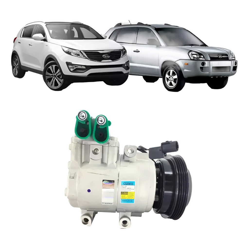 Compressor Ar Kia Sportage 2007 A 2021 Original Delphi novo