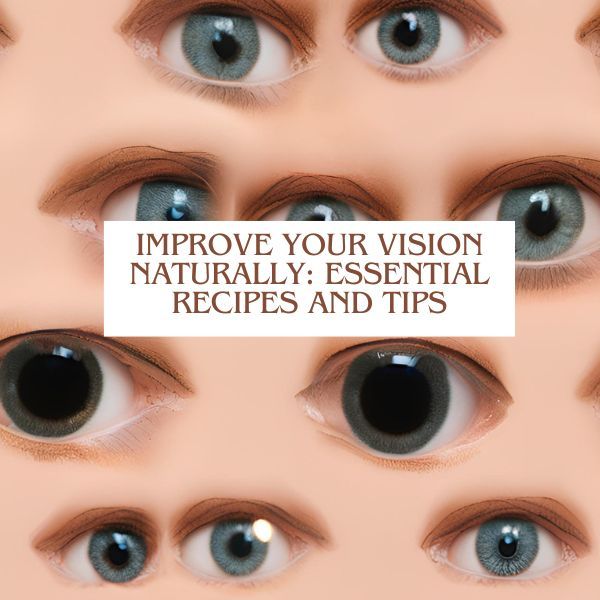 Improve Your Vision Naturally Essential Recipes and Tips