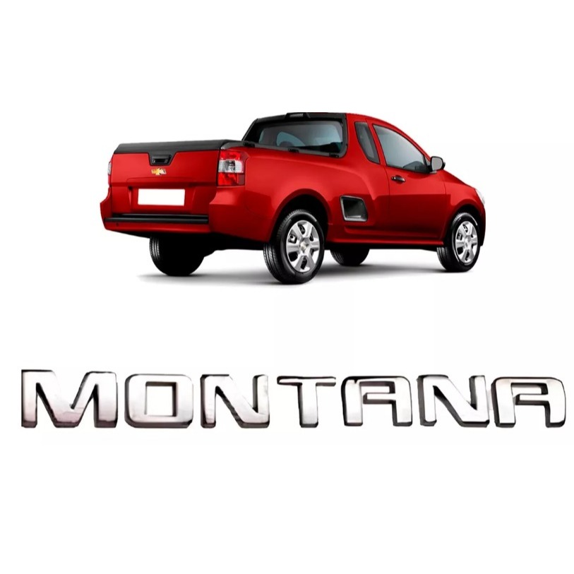 Emblema Gm Montana 2007 A 2017 2018 2019 2020 2021 Cromado