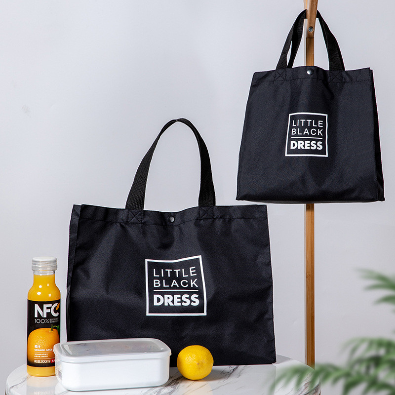 2020 novo estilo simples bolsa de compras de ombro multifuncional grande capacidade Oxford pano bolsa ambientalmente ami