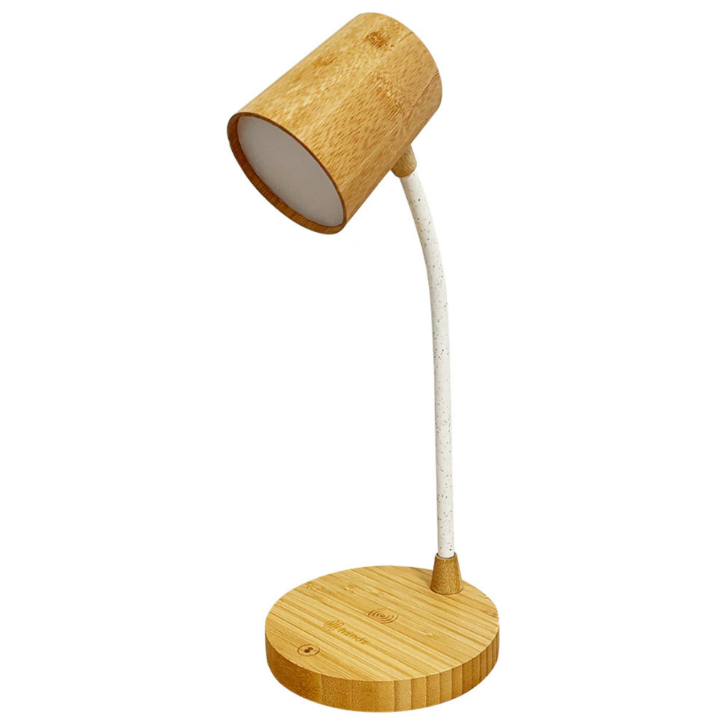 Luminária e Carregador Wireless Bamboo Lamp Handz