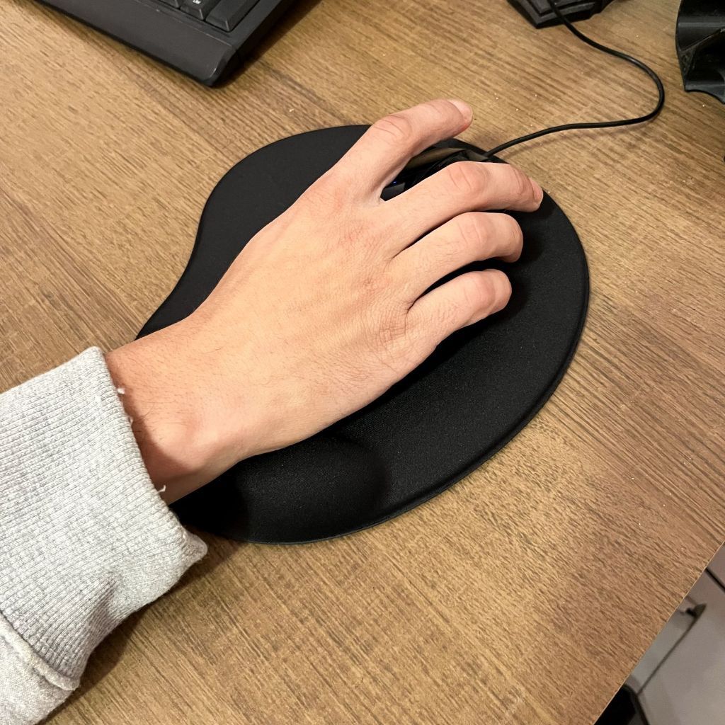 Mouse Pad G com Apoio Ergonômico