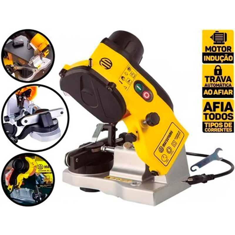 Afiador de Correntes de Motosserra Semi-Pro 85W Matsuyama (220V) - 867217