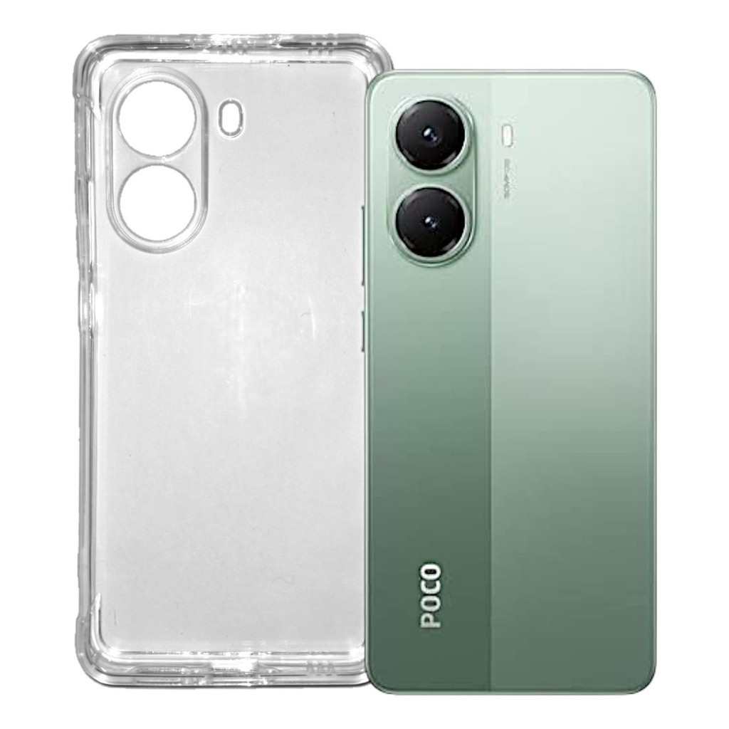 Case Poco X7 Pro Transparente Silicone Anti-Queda | Ultra Resistente