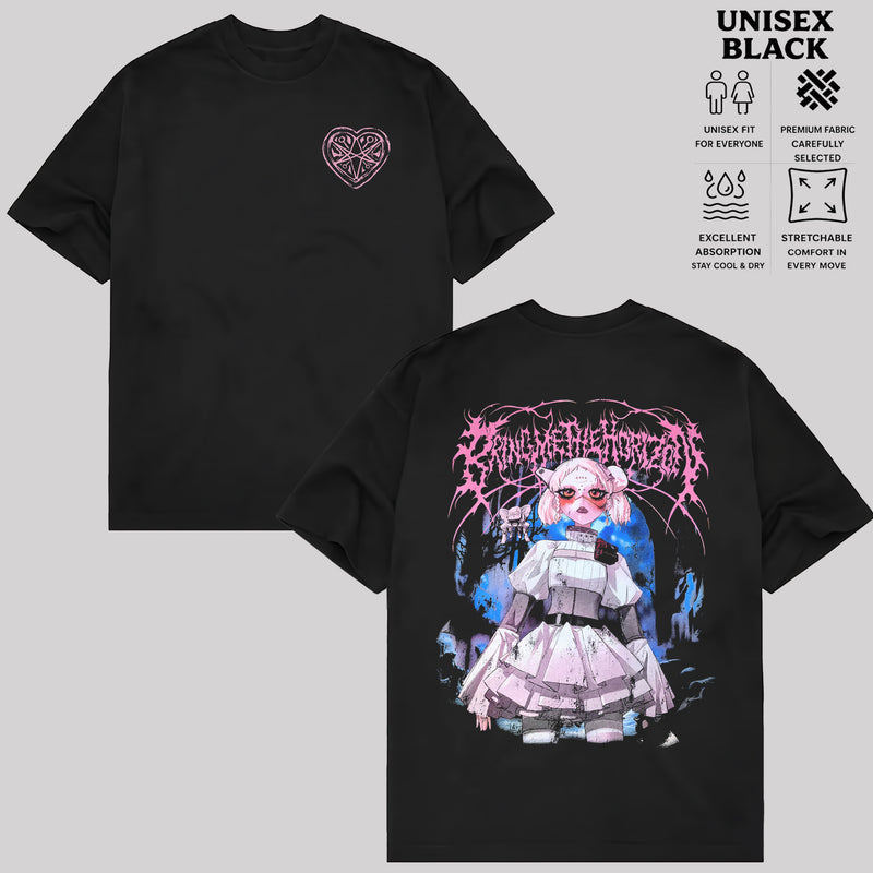 2026 「Algodão Premium Unissex」Soul Tee Camiseta Bring Me The Horizon No Love Like Your Own estilosa moderna elegante mod