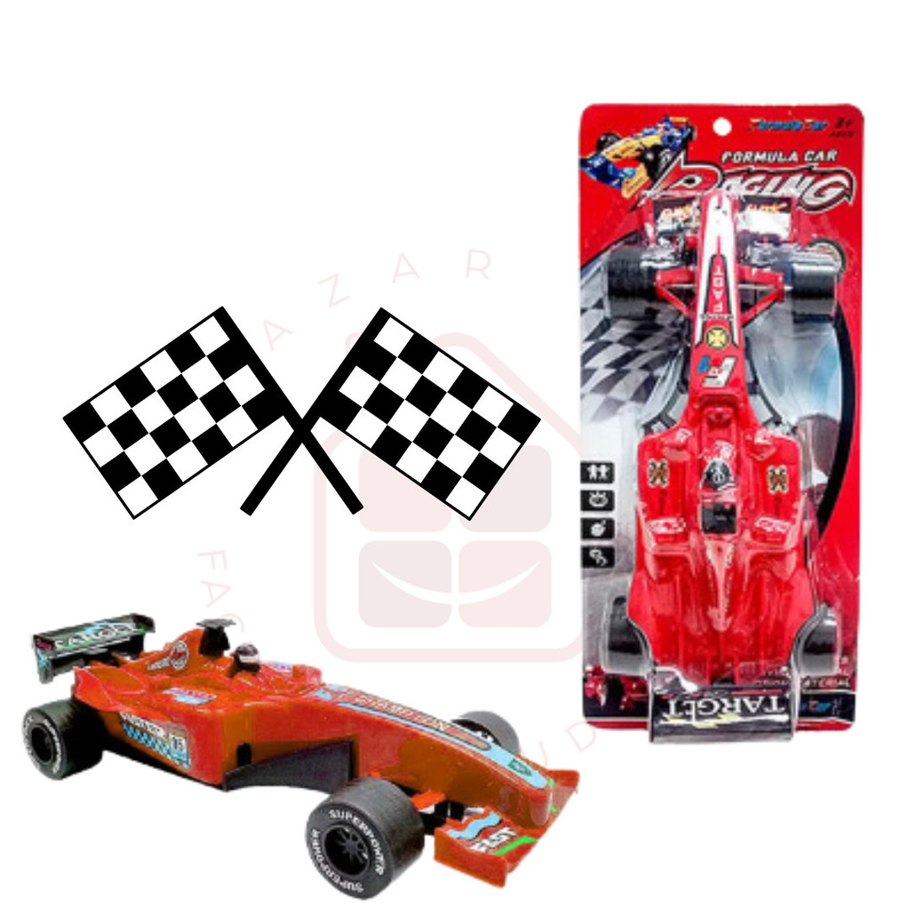 Brinquedo Carrinho Corrida Formula 1 De Plástico F1 Car Racing Sortidos