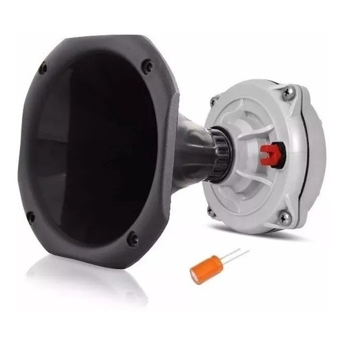 1 Driver Plus III Similar D250x Musicall 75w Rms 1 Corneta Plástica Curta + 1 Capacitor 47uF x 100v
