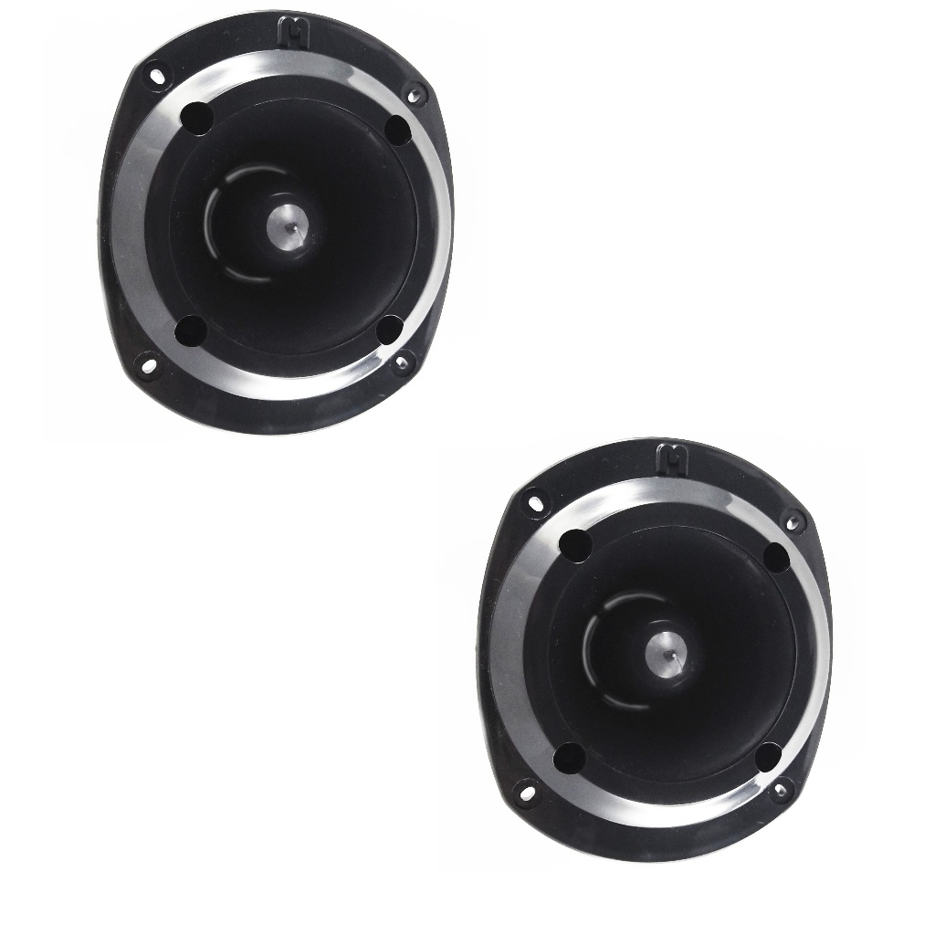 Kit 2 Frente De Reposição Plastica Para Super Tweeter St400 Tm400 St450 Tm450 Musicall Cor Preto