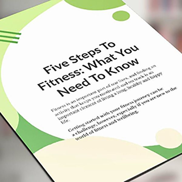 Five Steps To Fitness: