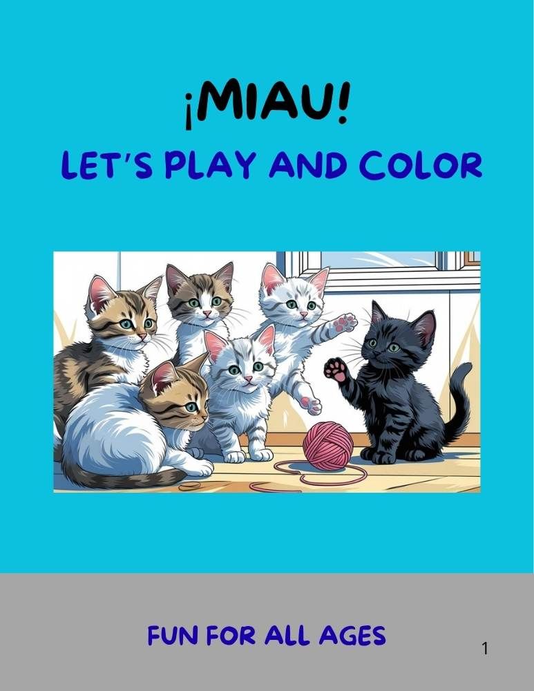 My Coloring Book – Kittens