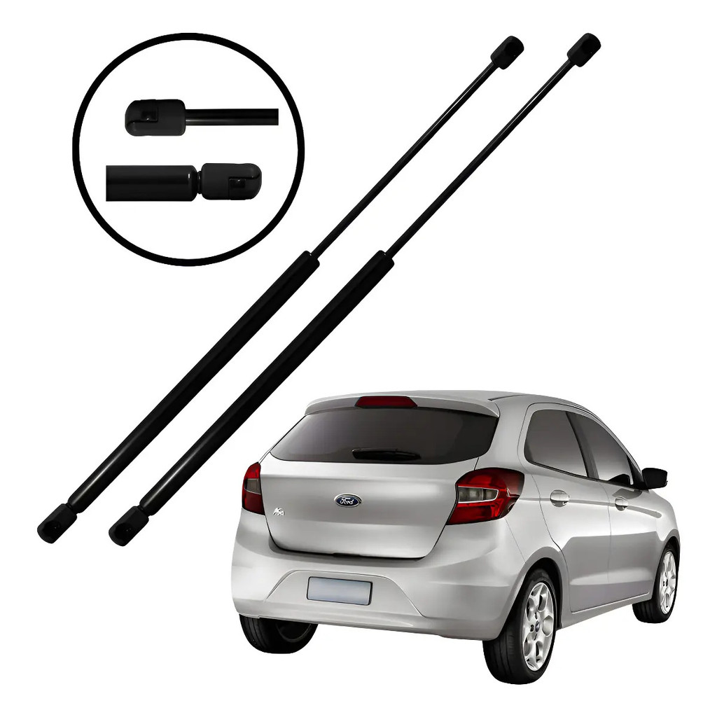 Par Amortecedor de Porta Malas Original A Gás Porta Malas Ford Ka 2014 2015 2016 2017 2018 2019 2020 2021